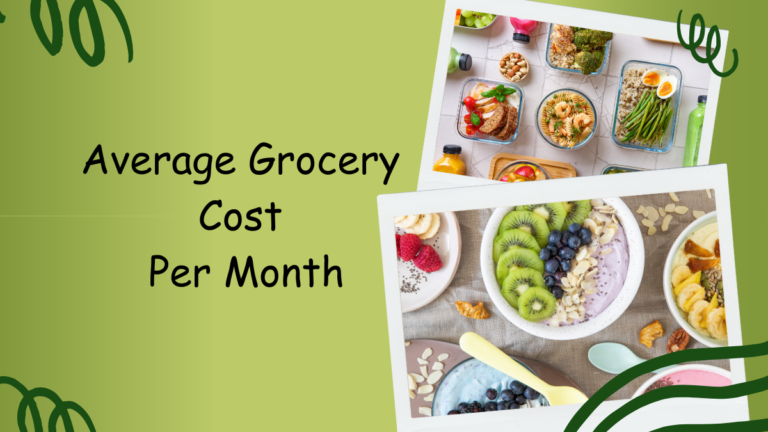 Average Grocery Cost Per Month