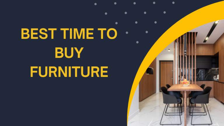 Best Time To Buy Furniture